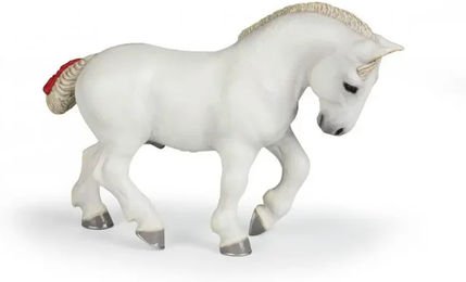 Produktbild von Papo Percheron Weiß Figurinespielzeug