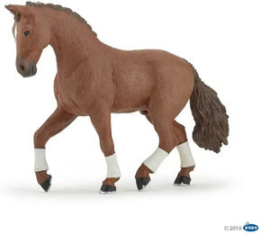 Produktbild von Papo Pferdefigur Hannoveraner Fuchsthengst Figurine