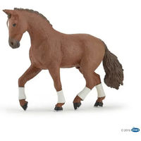 Produktbild von Papo Pferdefigur Hannoveraner Fuchsthengst Figurine