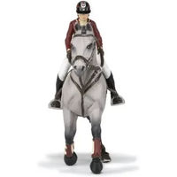 Produktbild von Papo Spielfigur Pferd mit Reiterin Showpferd Figur Set