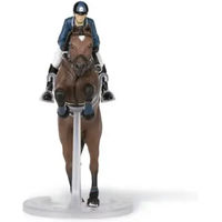 Produktbild von Papo Spielfigur Springpferd mit Reiter