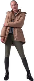 Produktbild von Parka Damen PS of Sweden Peyton Braun Stoff Grösse L