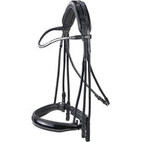 Produktbild von Passage Line RP Dressurkandare Schwarz für Warmblut aus Leder