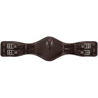 Produktbild von Passier Anatomisch geformter Ledersattelgurt in Havanna Braun 80 cm