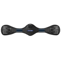 Passier Blue Wave Sattelgurt aus Leder in Schwarz mit Ellenbogenausschnitt und D-Ring 55cm - 55 cm – Bild 1 von 3