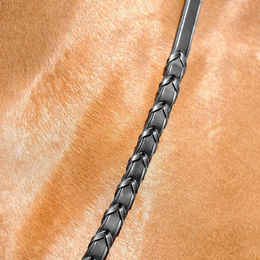 Passier Durchflochtene Lederzügel mit Martingalschiebern für Warmblut in Schwarz oder Braun – Bild 1 von 2