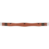 Produktbild von Passier Geschweifter Ledersattelgurt Lange Form Teak 145 cm