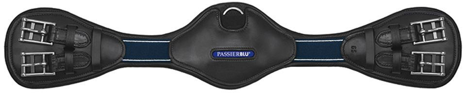 Produktbild von Passier Kurzgurt PA Blue Wave aus Leder - 70 cm