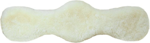 Produktbild von Passier Lammfell Sattelgurtbezug für PASSIERBLU Wave in Schwarz oder Weiß