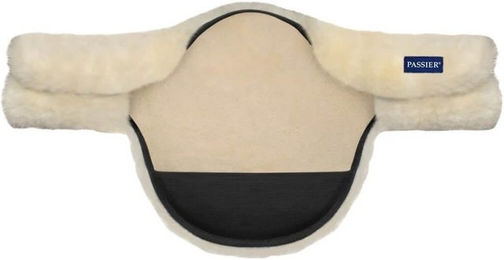 Passier Lammfell-Sattelgurtbezug Protect Natur 115 cm – Bild 1 von 1
