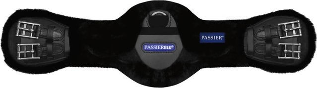 Passier Lammfell-Sattelgurtbezug Wave Schwarz 60 cm – Bild 1 von 1