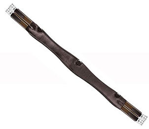 Produktbild von Passier Ledersattelgurt geschweift lange Form Havanna Braun 115cm - 115 cm