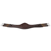 Produktbild von Passier Ledersattelgurt mit breitem Gurtzentrum in Havanna Braun 130 cm