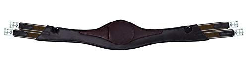 Passier Ledersattelgurt mit breitem Gurtzentrum in Teak 130 cm – Bild 1 von 2