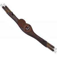 Produktbild von Passier Ledersattelgurt mit breitem Gurtzentrum Schwarz 115 cm