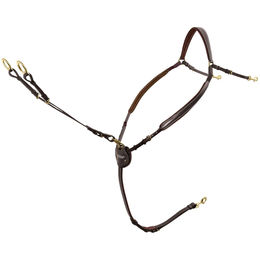 Passier Marcus Ehning Pony Vorderzeug aus Leder in Havanna mit Messing-Beschlägen – Bild 1 von 4