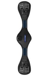 Produktbild von Passier Sattelgurt Passierblu Wave aus Leder in Schwarz und Blau