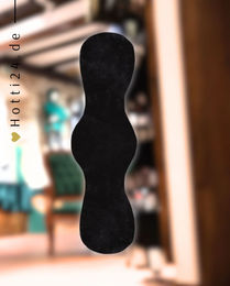 Produktbild von Passier Sattelgurtbezug aus Lammfell für Blu Wave Black in Schwarz