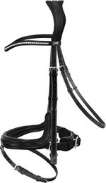 Passier Starlight Trensenzaum aus Leder in Schwarz für Vollblut – Bild 1 von 5