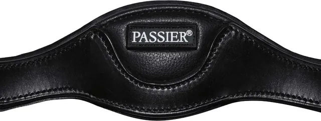 Passier Trense Favorite by Ingrid Klimke aus Leder in Schwarz mit weißen Kristallen Größe Full – Bild 1 von 4