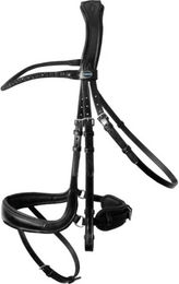 Passier Trense MOVE powered by Julia Krajewski aus Leder für Warmblut in Schwarz – Bild 1 von 5