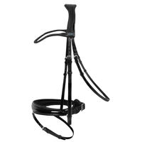 Produktbild von Passier Trense Shadow Lack Black Graphite Crystals aus Leder