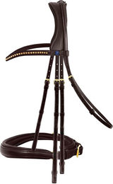 Passierblu Dream Kandarenzaum für Warmblut Extra in Havanna/Messing – Bild 1 von 1