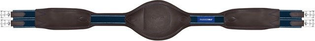 Passierblu Grip Ledersattelgurt aus Leder Schwarz 140cm - 135 cm – Bild 1 von 3