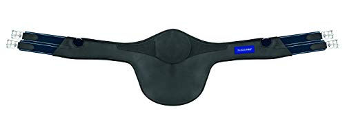 Passierblu Stollenschutzgurt aus Leder Protect in Schwarz 125cm - 125 cm – Bild 1 von 2