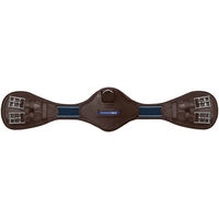 Produktbild von Passierblu Wave Ledersattelgurt Kurzgurt aus Leder in Havanna Braun 70 cm