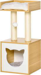 Patootie Fruitie Katzenbaum mit Hängekugel und Plattform 81 cm hoch – Bild 1 von 1
