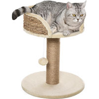 Produktbild von Patootie Fruitie Katzenbaum mit Hängematte und Plüschplattform in Beige 40 x 40 x 49 cm