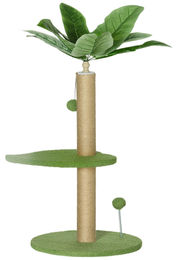 Patootie Fruitie Katzenbaum mit Kratzstamm aus Jute und Spielbällen 83 cm hoch – Bild 1 von 1