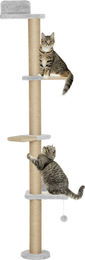Patootie Fruitie Katzenbaum Wandmontage Hellgrau 48 x 21 x 180 cm – Bild 1 von 1