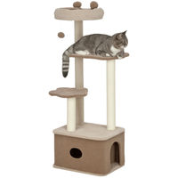 Produktbild von Patootie Fruitie Katzenkratzbaum mit Nest und Plattformen in Braun
