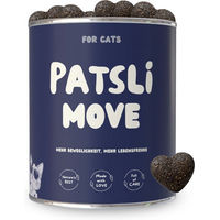 Produktbild von Patsli Move Gelenk-Snack für Katzen mit Grünlippmuschel, MSM, Spirulina und Kollagen