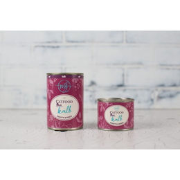 Produktbild von Paul & Paulina Mousse für Katzen mit Kalb und Huhn, hoher Fleischanteil, 400g - 200 g