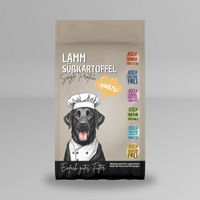 Produktbild von Pauli's Hundetrockenfutter Lamm und Süßkartoffel Monoprotein Getreidefrei Hypoallergen 5kg - 5 kg