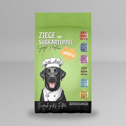 Produktbild von Pauli's Hundetrockenfutter Ziege und Süßkartoffel Monoprotein Getreidefrei 5kg - 5 kg