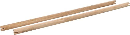 Produktbild von Paullie Flamingo Sitzstange aus Holz für Wellensittiche 2 Stück 111 cm Natur Braun