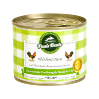 Produktbild von Pauls Beute Hund Nassfutter Huhn Stückchen in Sauce 400g - 400 g