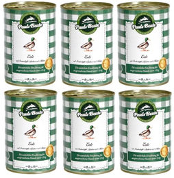 Produktbild von Pauls Beute Hundefutter Ente Adult Getreidefrei Monoprotein Sparpack 6x 400g - 400 g