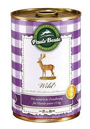 Produktbild von Pauls Beute Hundefutter Wild getreidefrei und glutenfrei 400g - 400 g