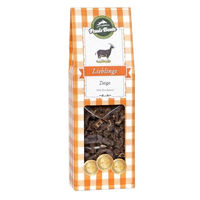 Produktbild von Pauls Beute Lieblinge Hundesnacks Trockenfleisch Ziege Monoprotein Glutenfrei 175g - 175 g