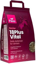 Produktbild von Pavo 18Plus Vital Ergänzungsfutter für Senior Pferde zur Unterstützung von Immunsystem und Verdauung