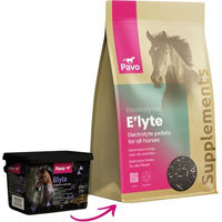 Produktbild von Pavo E'lyte Elektrolyt-Nahrungsergänzung für Pferde 3 kg