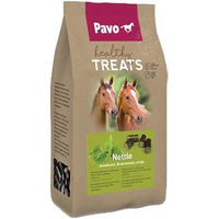Produktbild von Pavo Healthy Treats Brennnessel Trainingssnacks für Pferde 1 kg - 1 kg