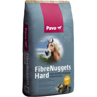 Produktbild von Pavo Heucobs FibreNuggets Hard Pellets für Pferde zur Unterstützung der Verdauung ohne tierisches Protein