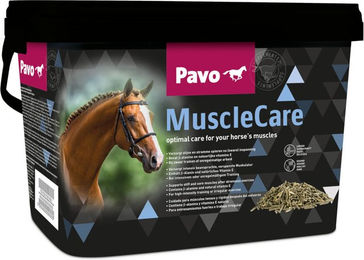 Pavo MuscleCare Ergänzungsfutter für Pferde zur Unterstützung des Muskelaufbaus 3 kg - 3 kg – Bild 1 von 5