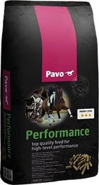 Produktbild von Pavo Performance Sportpellet Kraftfutter für Sport und Leistung zur Unterstützung von Muskelaufbau und Magen-Darm-Funktion